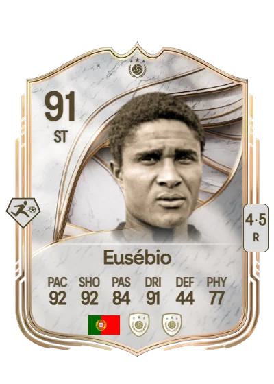 Eusébio da Silva Ferreira card