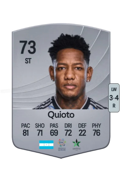 Romell Quioto card