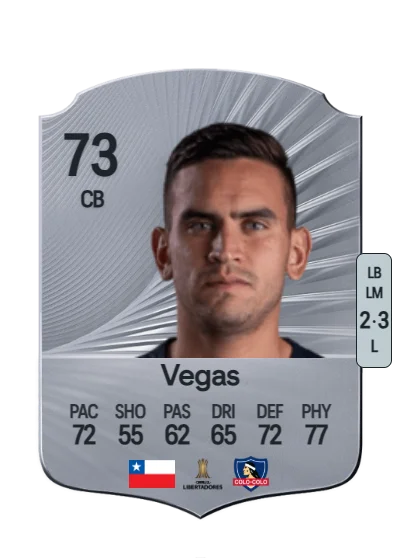 Sebastián Vegas card