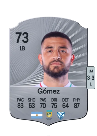 Elías Gómez card