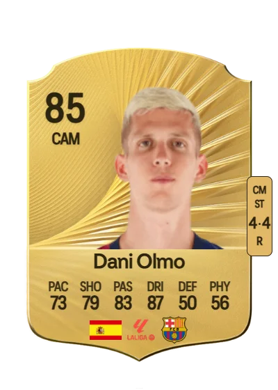 Daniel Olmo Carvajal card