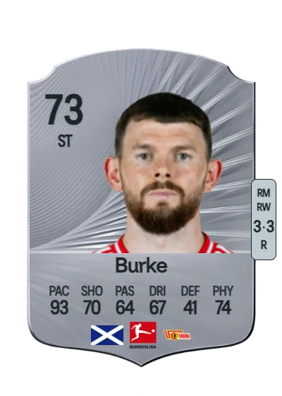 Oliver Burke card