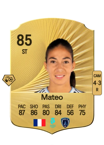 Clara Mateo card