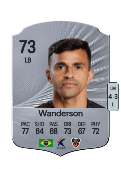 Wanderson Carvalho Oliveira card