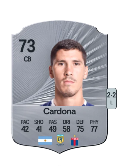 Tomás Cardona card