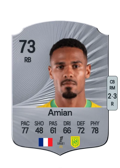 Kelvin Amian card