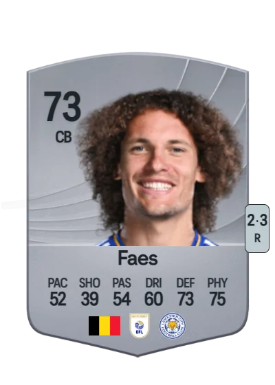Wout Faes card