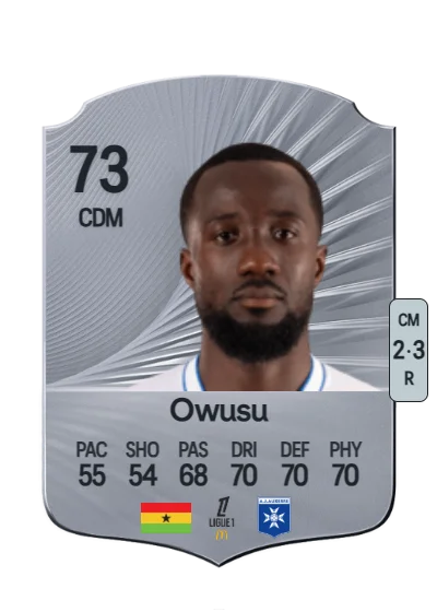 Elisha Owusu card