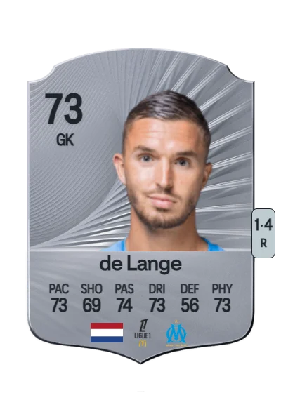 Jeffrey de Lange card