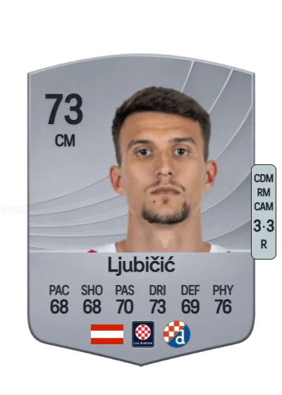 Dejan Ljubičić card