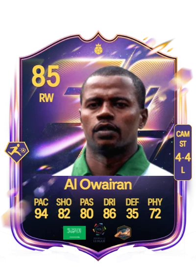 Saeed Al Owairan card