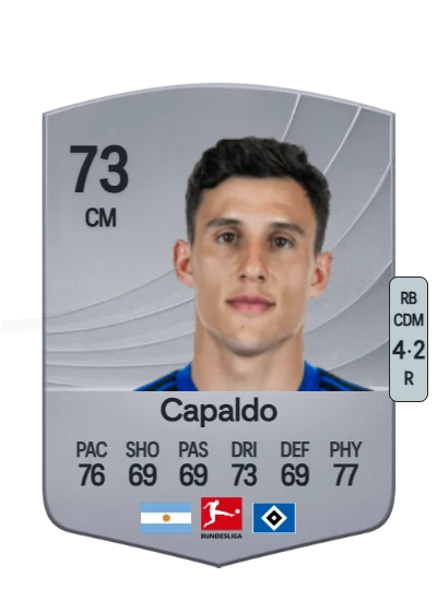 Nicolás Capaldo card