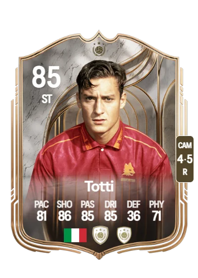 Francesco Totti card