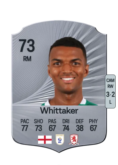 Morgan Whittaker card