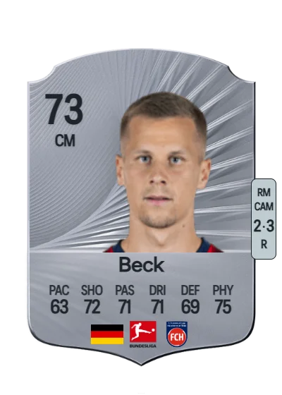 Adrian Beck card