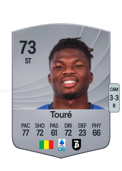 El Bilal Touré card