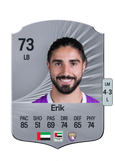 Erik Jorgens de Menezes card