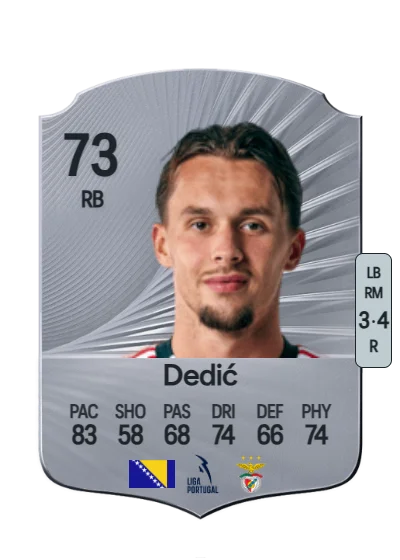 Amar Dedić card