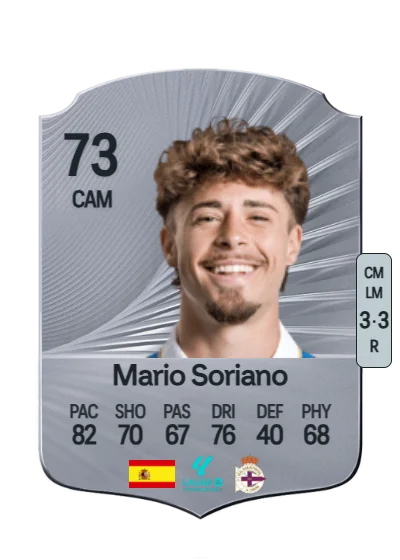 Mario Soriano Carreño card