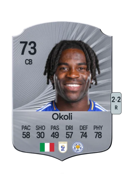 Caleb Okoli card