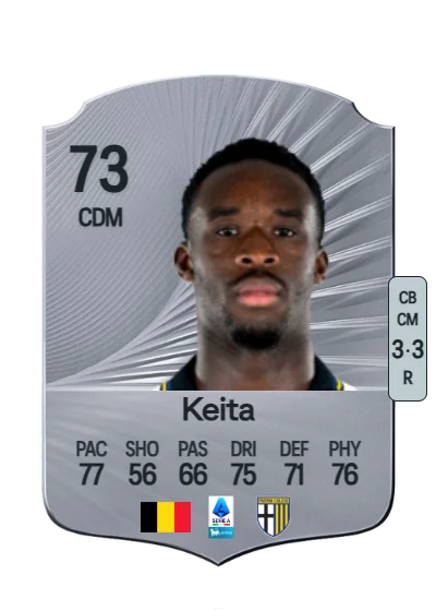 Mandela Keita card