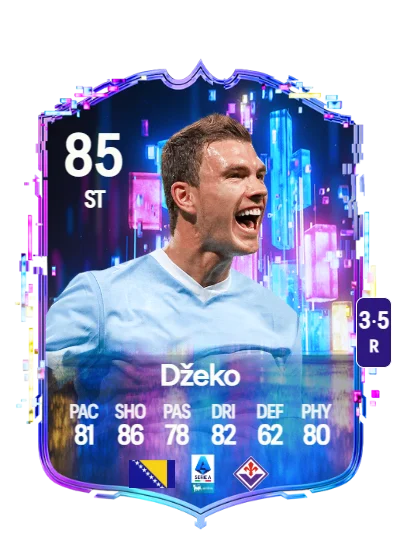 Edin Džeko card
