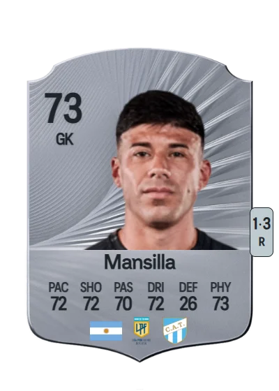 Matías Mansilla card