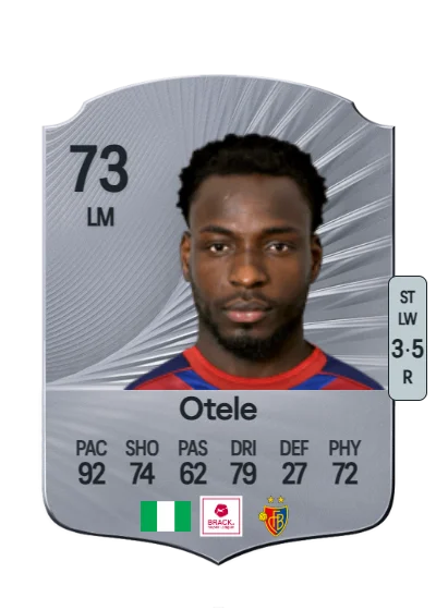 Philip Otele card