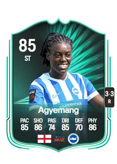 Michelle Agyemang card