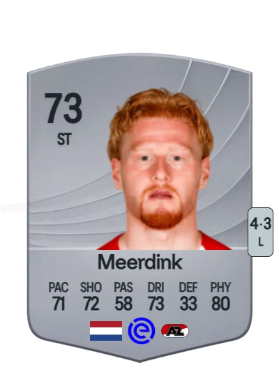 Mexx Meerdink card