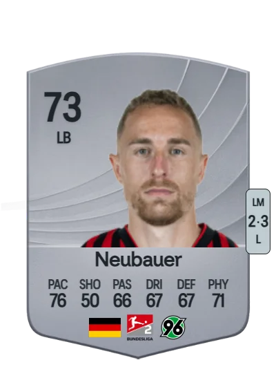 Maurice Neubauer card