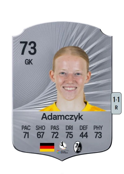 Rebecca Adamczyk card