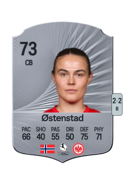 Marthine Østenstad card