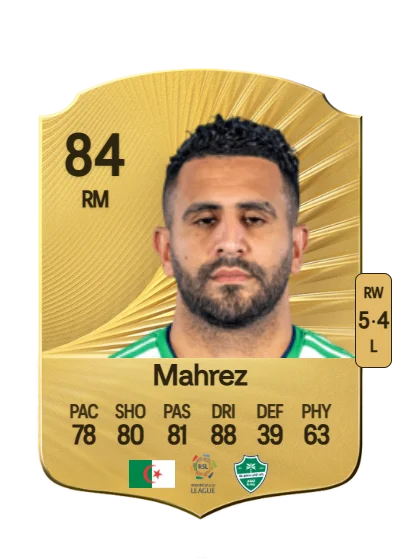 Riyad Mahrez card