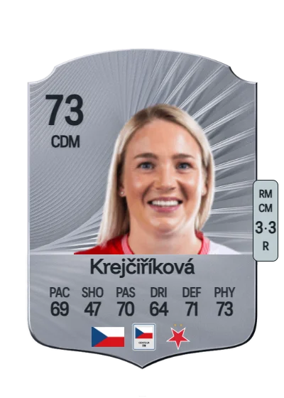 Tereza Krejčiříková card