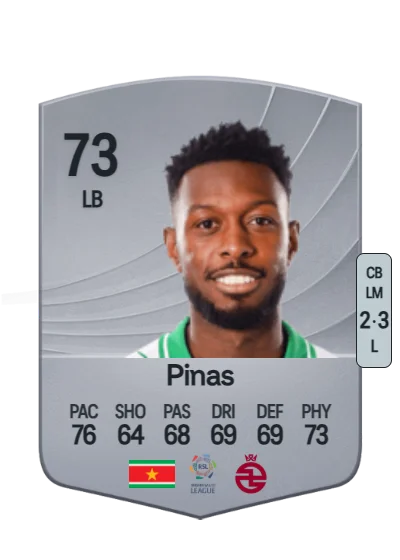 Shaquille Pinas card