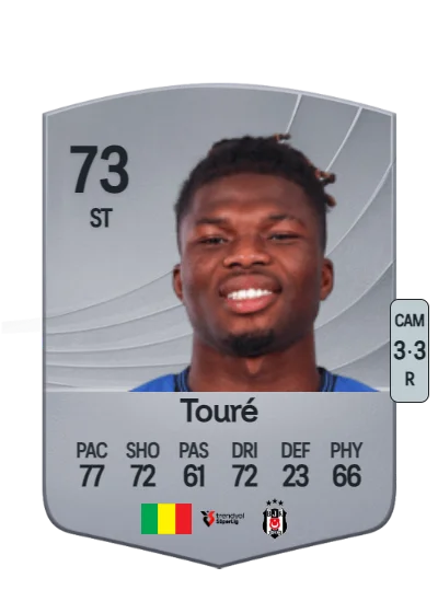 El Bilal Touré card