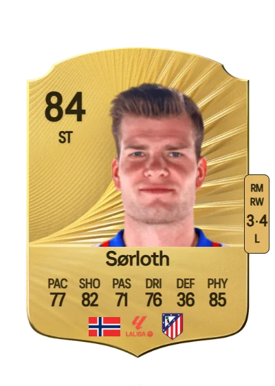 Alexander Sørloth card
