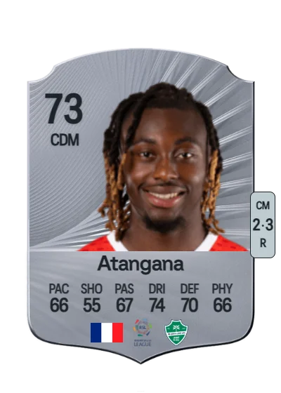 Valentin Atangana card