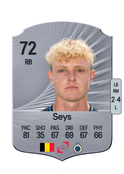 Joaquin Seys card