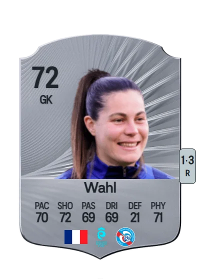 Manon Wahl card