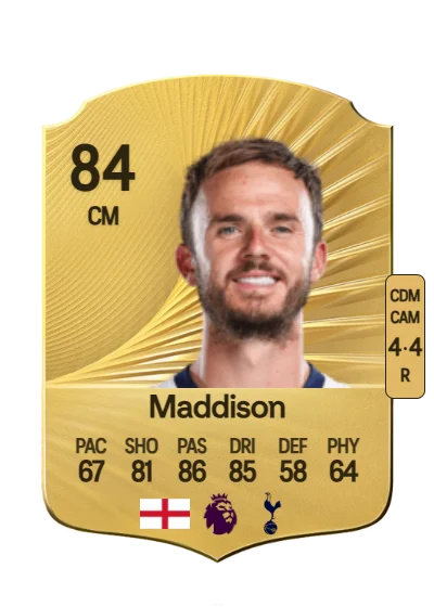James Maddison card