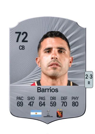 Pier Barrios card