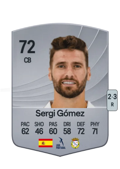 Sergi Gómez Solà card