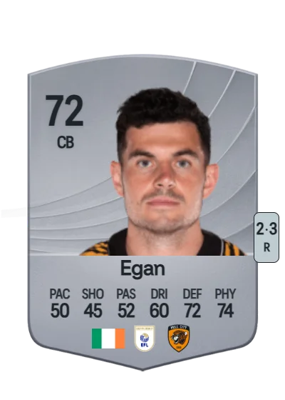 John Egan card