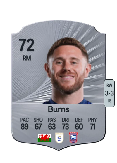 Wes Burns card
