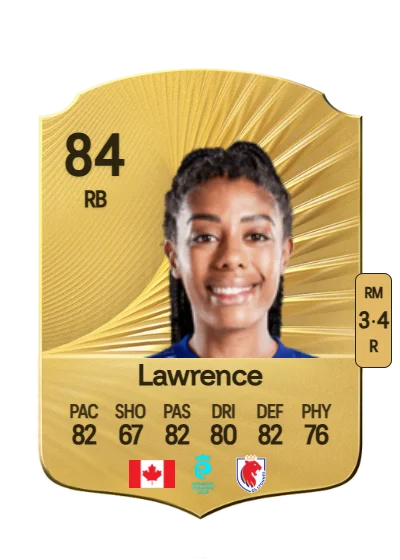 Ashley Lawrence card