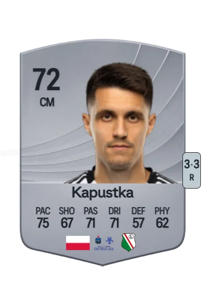 Bartosz Kapustka card