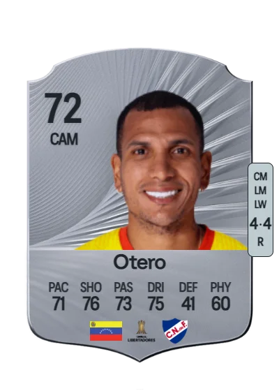 Romulo Otero card