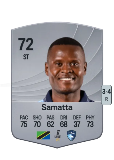 Ally Samatta card